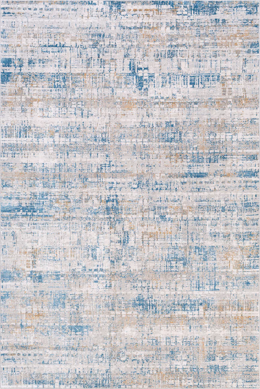 Modern Loom Carmel Crl-2308 Gray Power Loomed Synthetic Rug