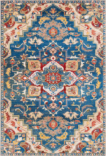 Surya Crafty CRT-2300 Navy Synthetic Traditional Rug Product Image