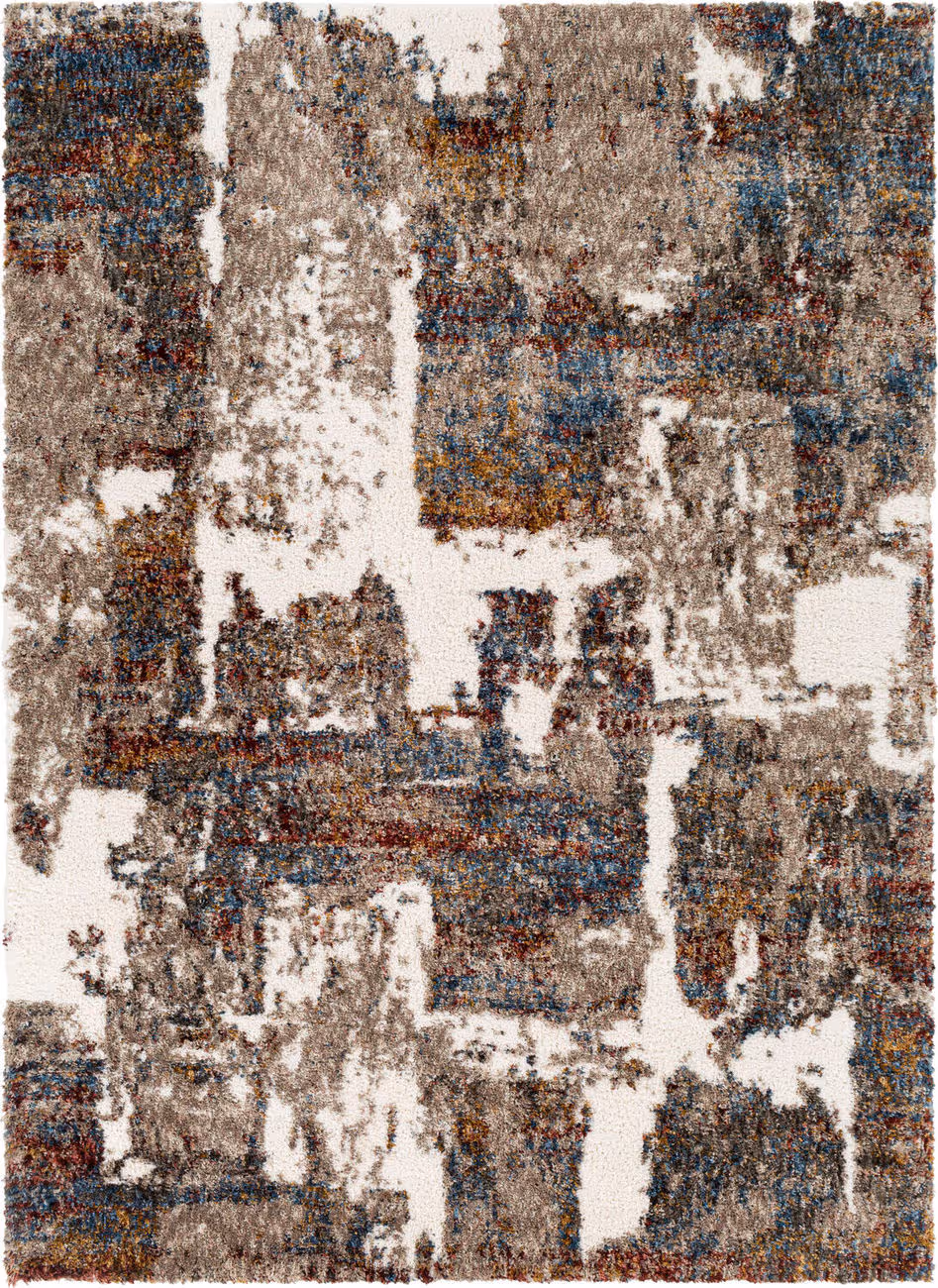 Modern Loom Celestial shag CSG-2305 Multi-Colored Power Loomed Synthetic Rug