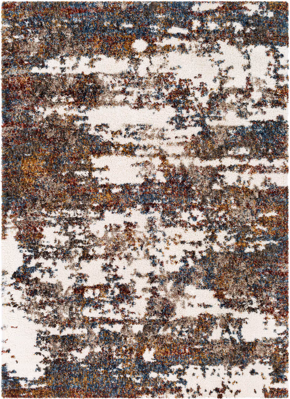 Modern Loom Celestial shag CSG-2307 Multi-Colored Power Loomed Synthetic Rug