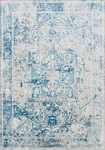 Modern Loom Couture CTU-2320 Blue Power Loomed Synthetic Rug Product Image