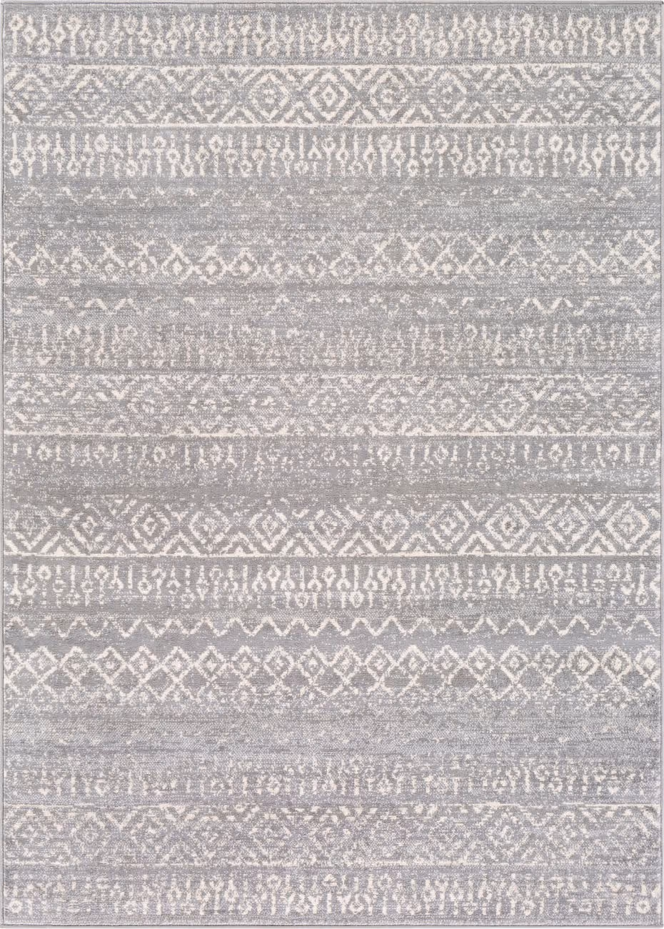Surya Adria ADI-2312 Gray Patterned Synthetic Rug