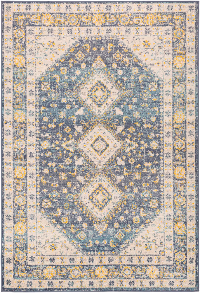 Surya Adria ADI-2322 Denim Traditional Synthetic Rug