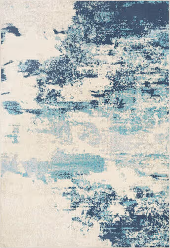 Modern Loom City Light CYL-2331 Blue Power Loomed Synthetic Rug Product Image