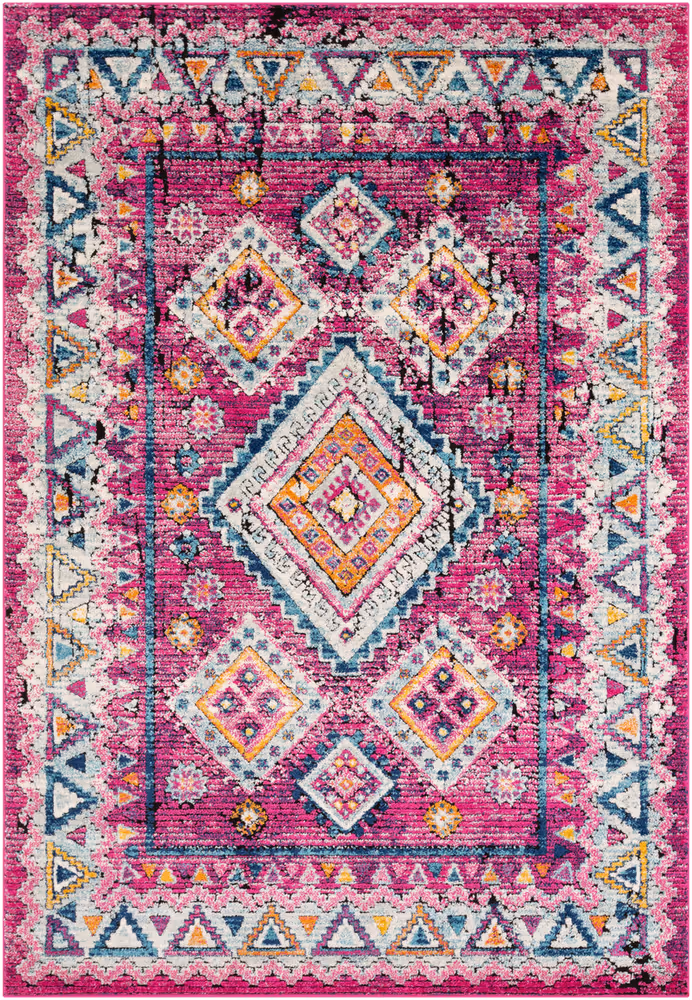 Surya Agnestherry AGY-2302 Bright Pink Transitional Synthetic Rug