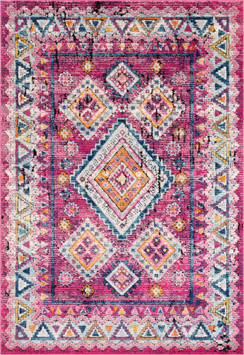 Surya Agnestherry AGY-2302 Bright Pink Transitional Synthetic Rug Product Image
