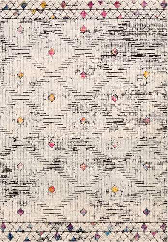 Surya Agnestherry AGY-2308 Bright Pink Patterned Abstract Rug Product Image