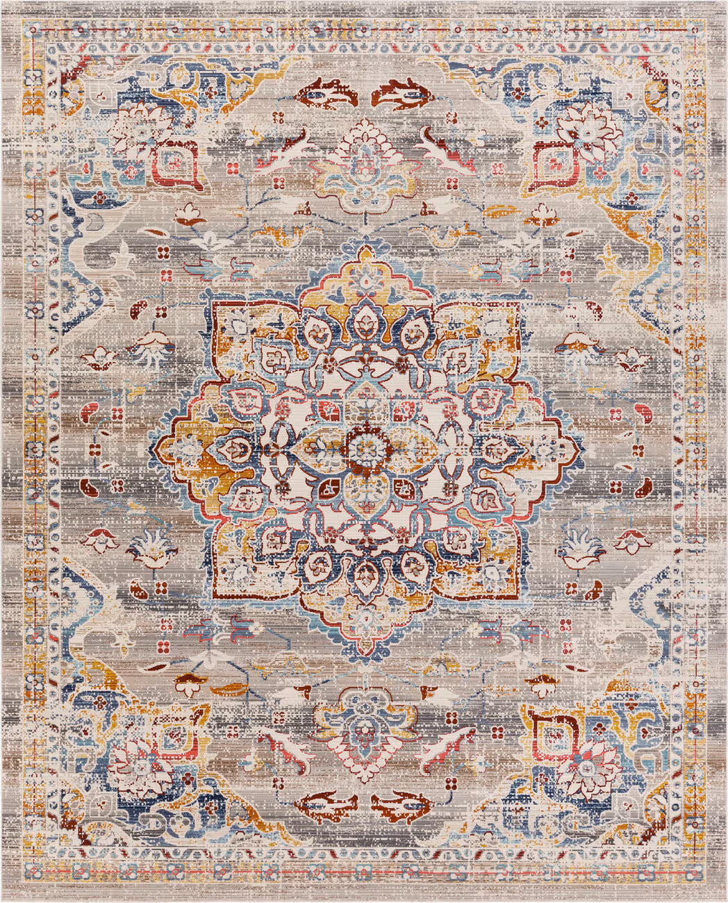 Surya Aiktonent Dub-2308 White Traditional Transitional Rug