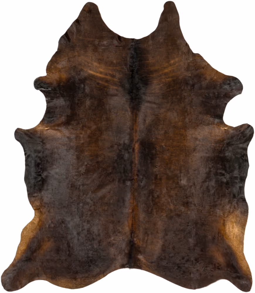 Surya Duke DUK-1005 Dark Brown Oddly Shaped Leather Rug from the Shapes Irregular and Odd Rugs collection at Modern Area Rugs Surya Duke DUK-1005 Dark Brown Oddly Shaped Leather Rug from the Shapes Irregular and Odd Rugs collection at Modern Area Rugs
