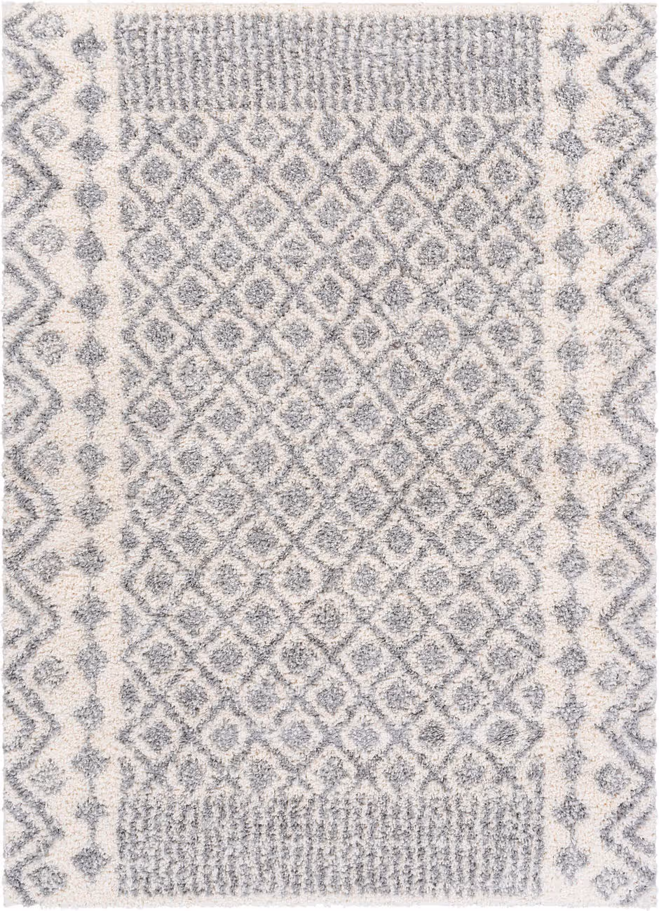 Modern Loom Afragusa AFA-2308 Cream Hand Woven Synthetic Rug