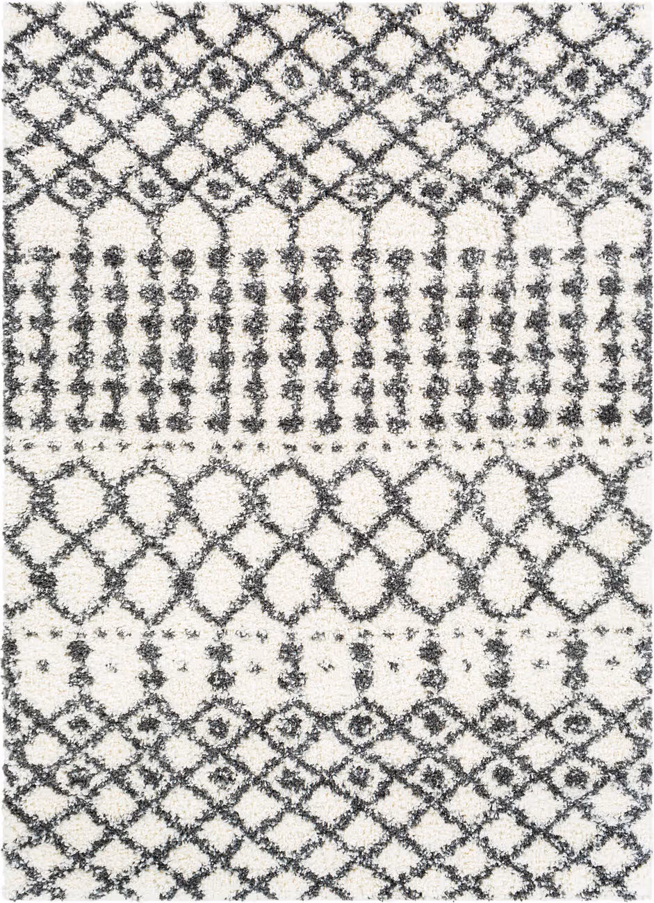 Modern Loom Afragusa AFA-2314 Cream Hand Woven Synthetic Rug