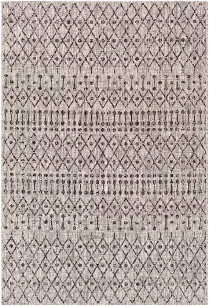 Surya Alamark ALK-2334 Black Abstract Synthetic Rug