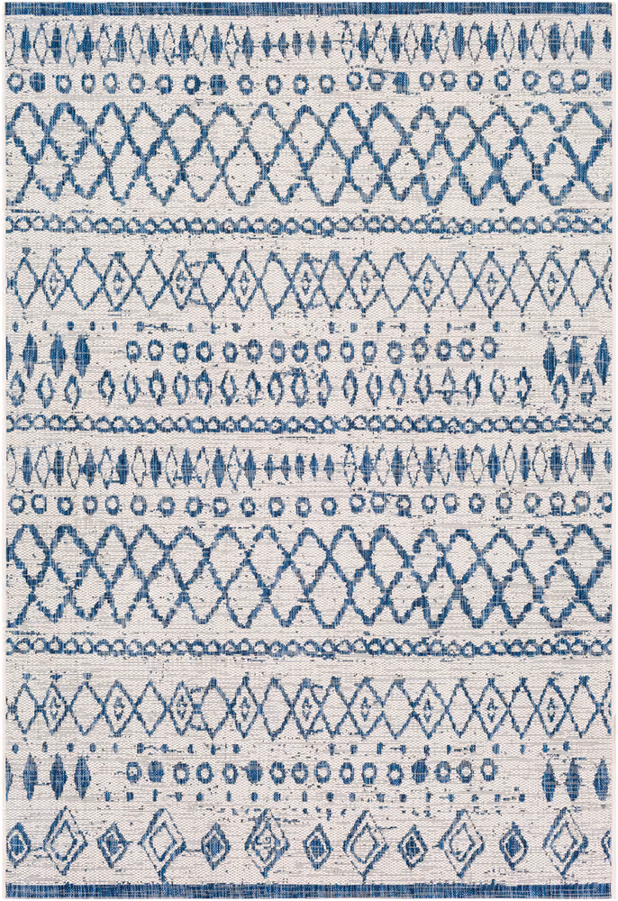 Surya Alamark ALK-2340 Denim Synthetic Abstract Rug