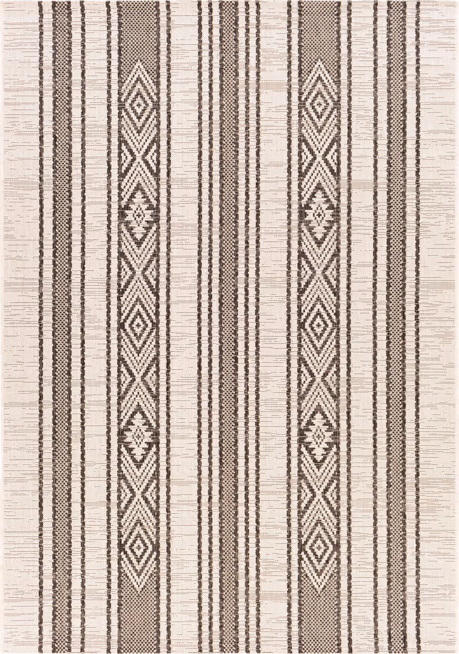 Modern Loom Alamark ALK-2352 Beige Power Loomed Synthetic Rug