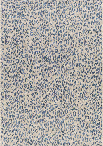 Modern Loom Alamark ALK-2353 Blue Power Loomed Synthetic Rug Product Image