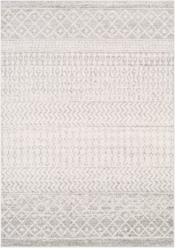 Surya Alara ALA-2308 Light Gray Abstract Patterned Rug