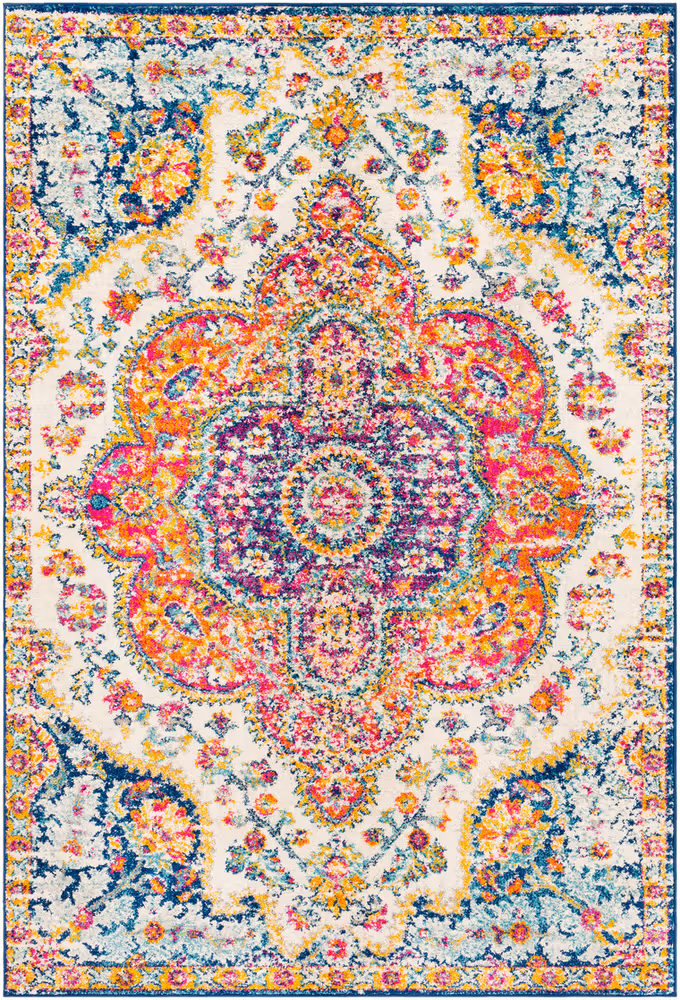 Surya Alara ALA-2335 Bright Pink Transitional Synthetic Rug