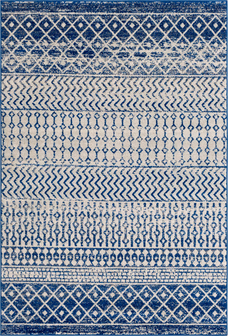 Surya Alara ALA-2345 Blue Southwestern Synthetic Rug