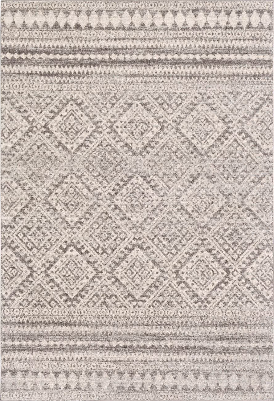 Modern Loom Alara ALA-2357 Gray Patterned Synthetic Rug