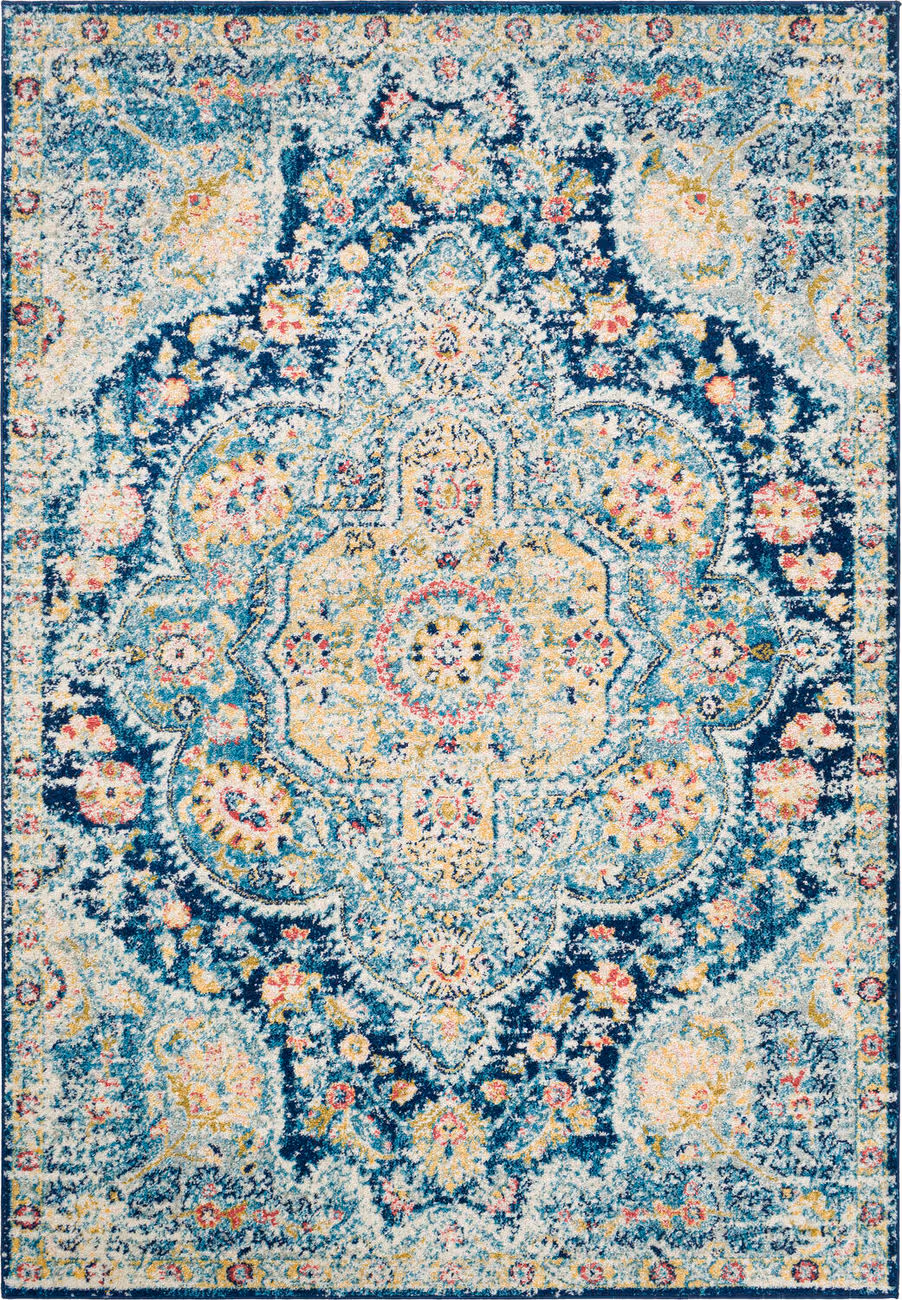 Surya Alara ALA-2361 Multi-Colored Power Loomed Synthetic Rug