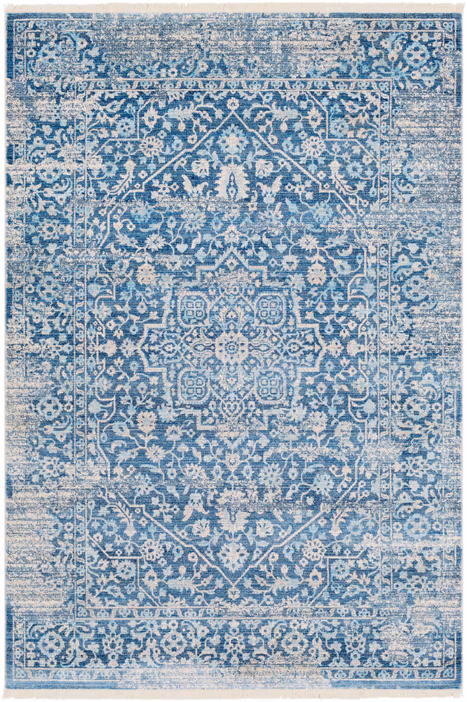 Surya Ephesians EPC-2300 Sky Blue Synthetic Patterned Rug