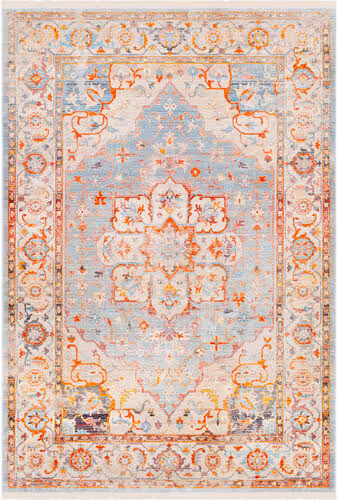 Surya Ephesians EPC-2303 Burnt Orange Bordered Transitional Rug Product Image