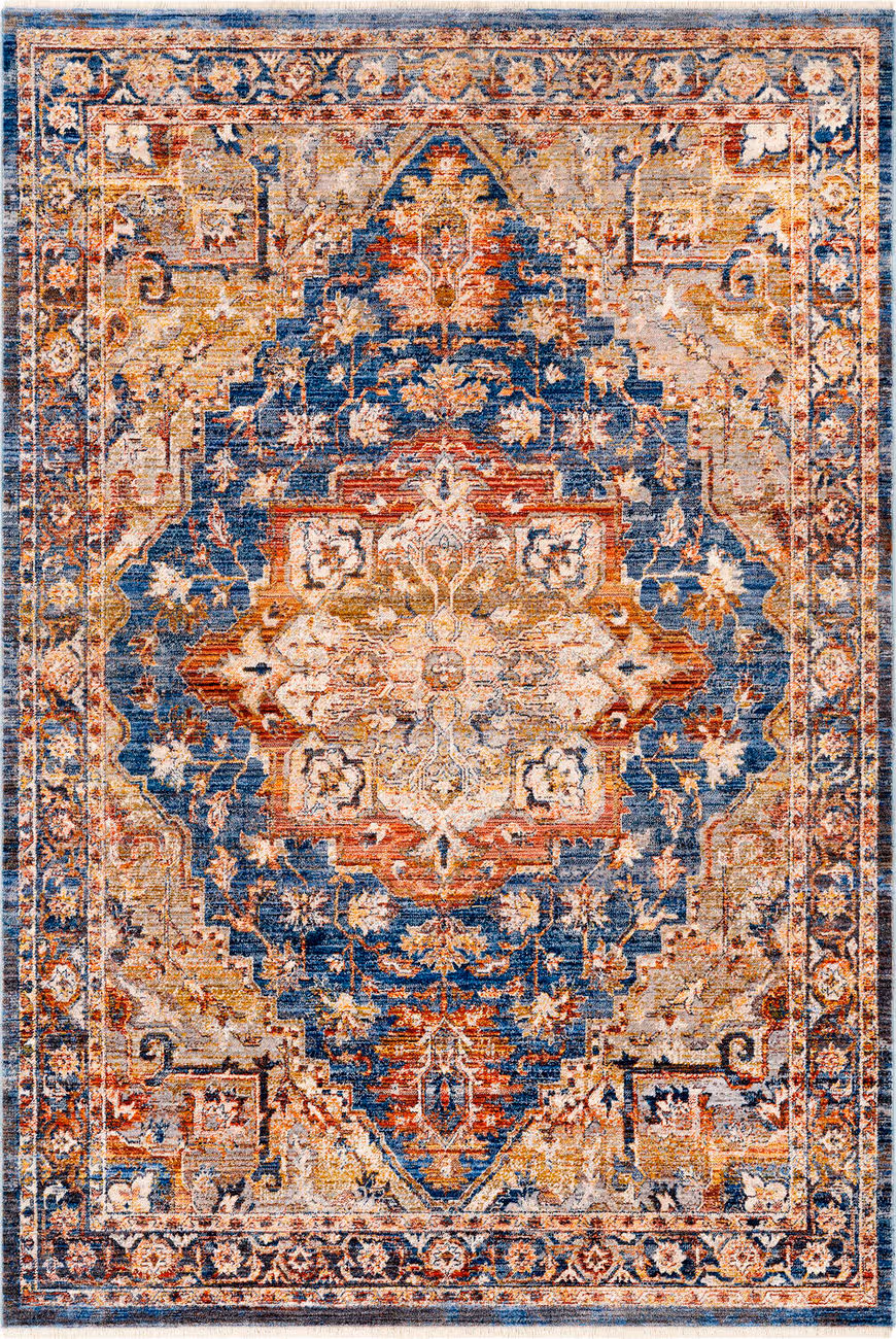 Modern Loom Ephesians EPC-2337 Multi-Colored Power Loomed Synthetic Rug