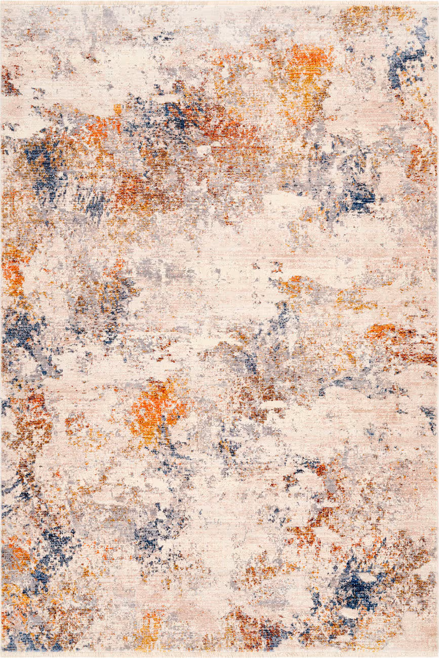 Modern Loom Ephesians EPC-2343 Multi-Colored Power Loomed Synthetic Rug