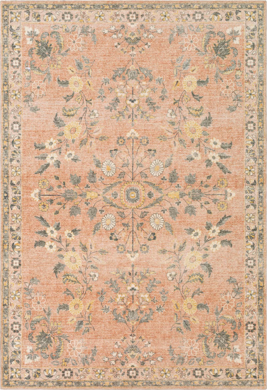 Modern Loom Erin ERN-2308 Multi-Colored Power Loomed Synthetic Rug