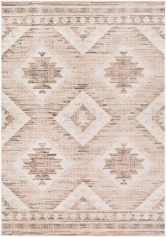 Surya Rafetus ETS-2341 Camel Patterned Abstract Rug
