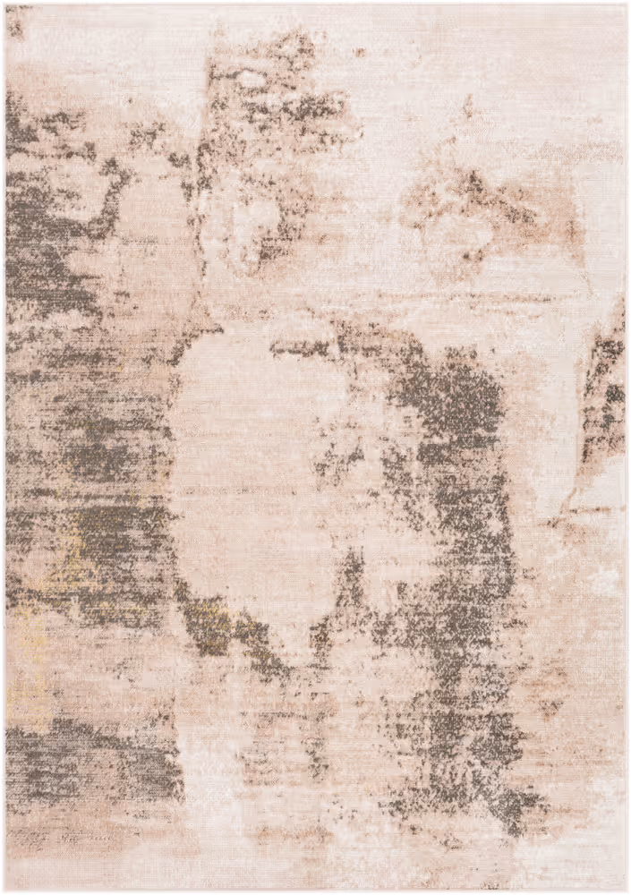 Surya Rafetus ETS-2348 Charcoal Abstract Synthetic Rug