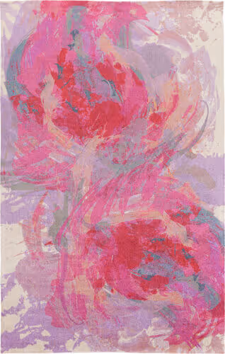 Surya Felicity FCT-8002 Bright Pink Synthetic Abstract Rug Product Image
