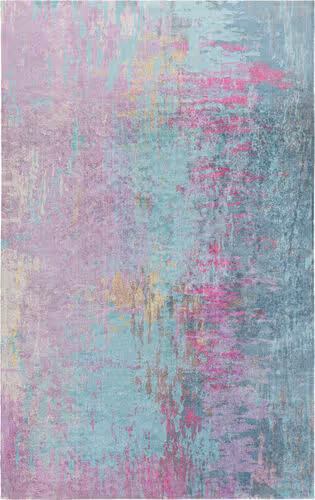 Surya Felicity FCT-8003 Bright Purple Abstract Synthetic Rug Product Image