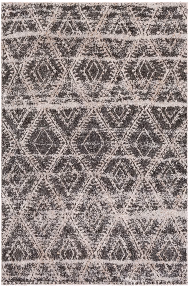 Surya Flokati FKT-2300 Medium Gray Transitional Synthetic Rug