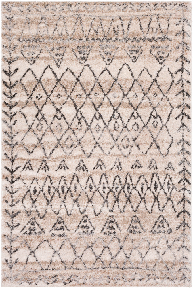 Surya Flokati FKT2303 Camel Abstract Synthetic Rug from the Modern Rug
