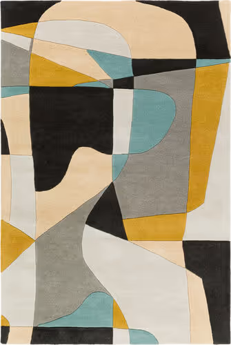 Surya Forum FM-7194 Olive Wool Abstract Rug Product Image