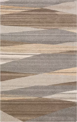 Surya Forum FM-7211 Dark Brown Abstract Wool Rug Product Image