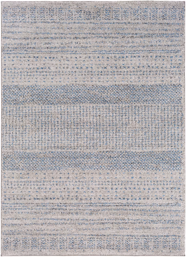 Surya Fowler FOW-1006 Medium Gray Synthetic Abstract Rug
