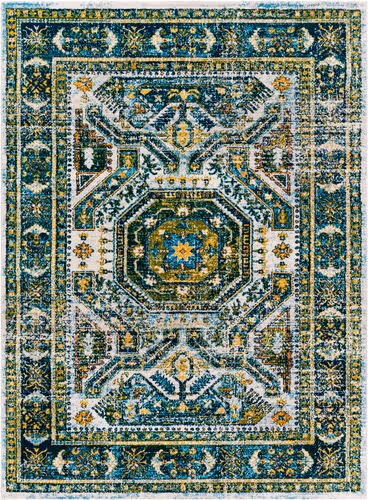 Modern Loom Floransa FSA-2356 Multi-Colored Power Loomed Synthetic Rug Product Image
