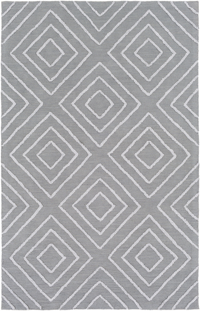Surya Gable GBL2008 Teal Abstract Silk Rug from the Modern Rug Masters