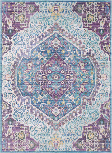 Surya Germili GER-2304 Bright Purple Traditional Synthetic Rug Product Image