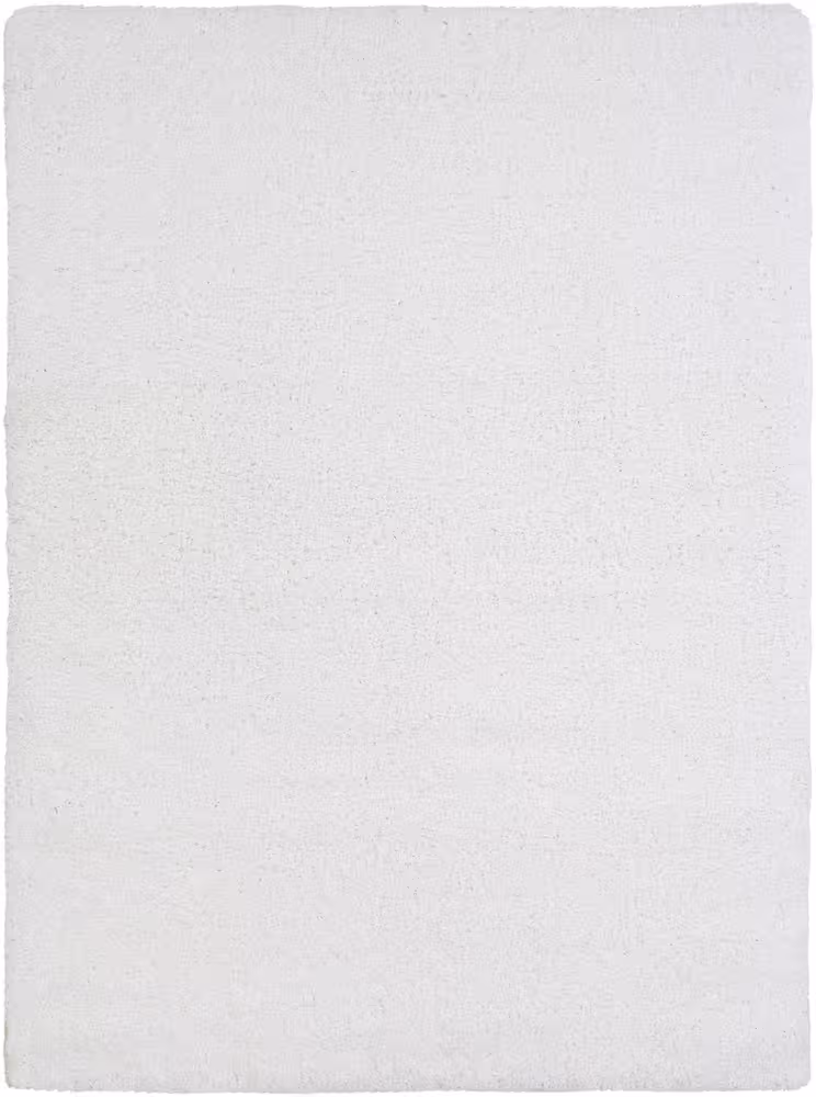 Surya Galaxy Shag GYS-4500 White Synthetic Solid Colored Rug