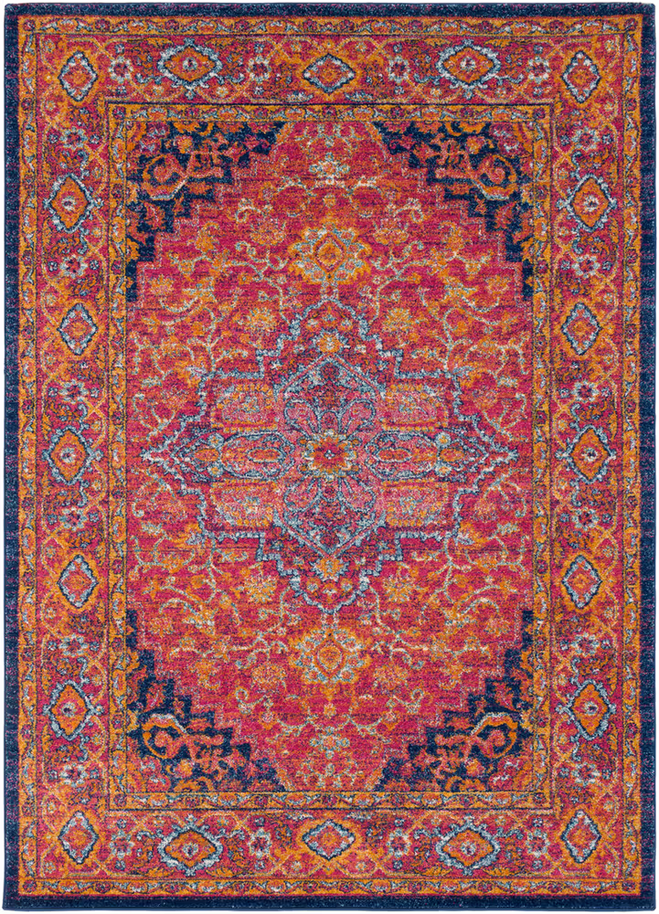 Surya Alchir ALR-1009 Garnet Transitional Bordered Rug