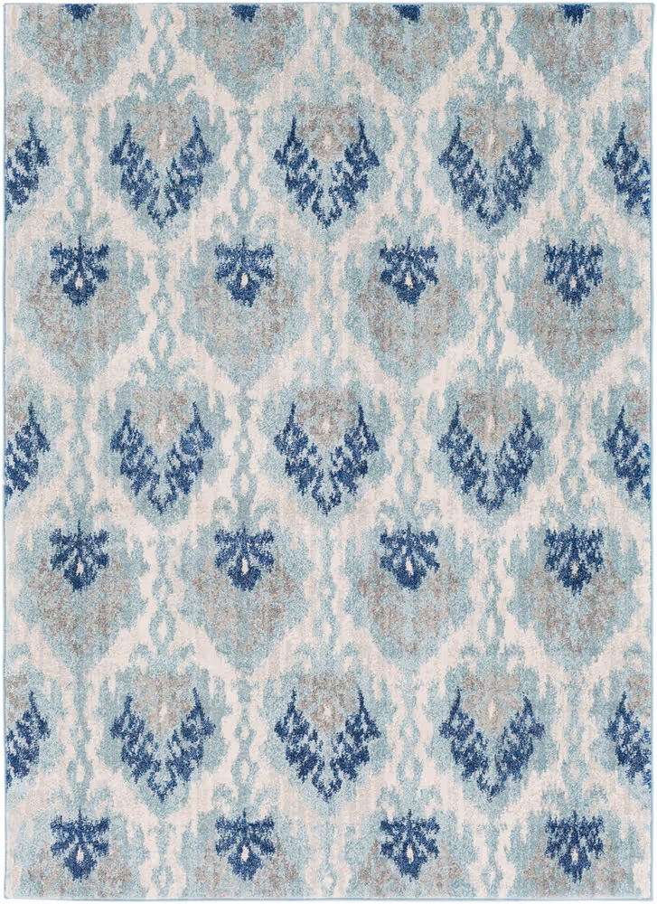 Surya Alchir ALR-1012 Teal Abstract Synthetic Rug