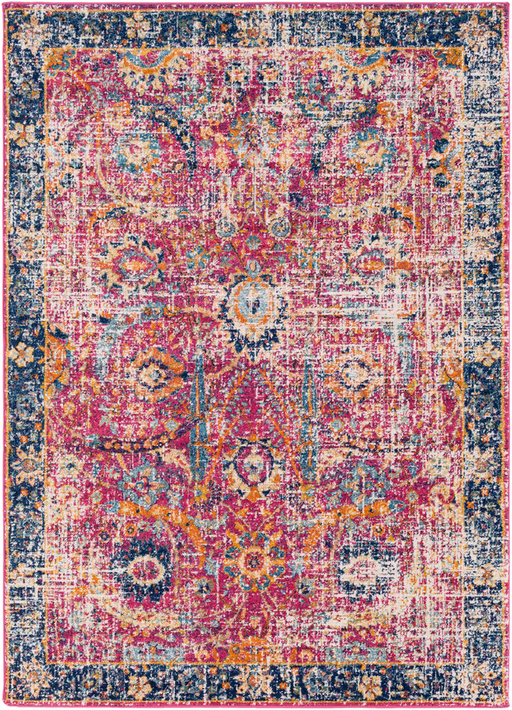 Surya Alchir ALR-1013 Garnet Synthetic Bordered Rug