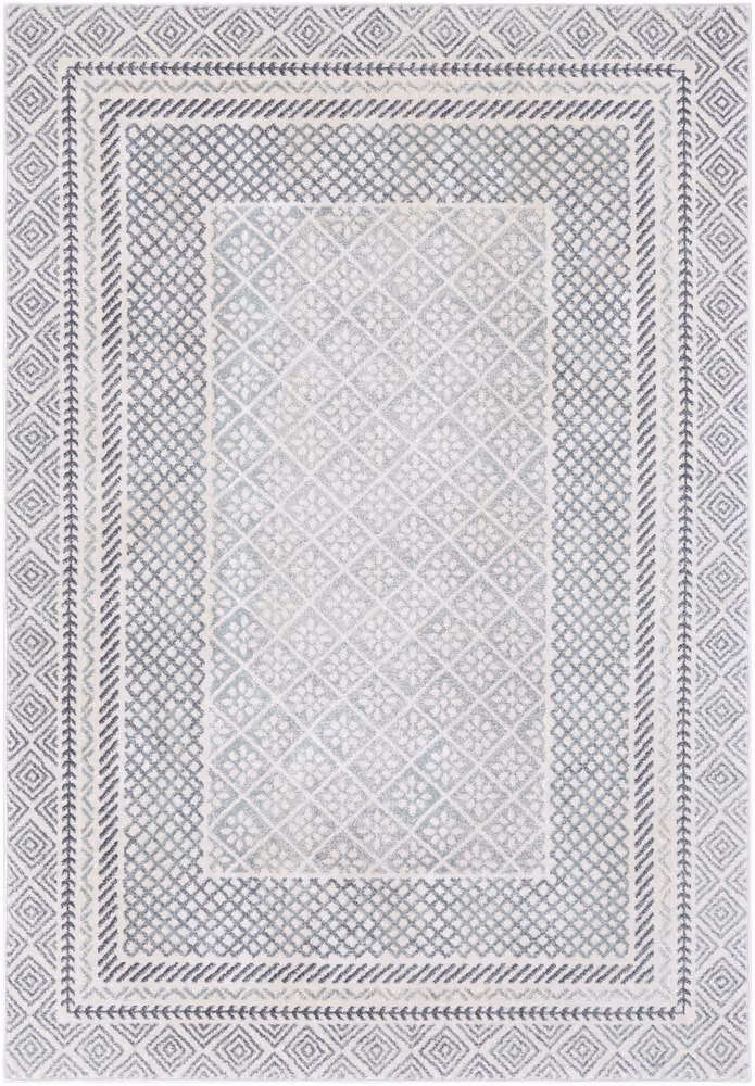 Surya Alchir ALR-1088 Charcoal Floral Synthetic Rug
