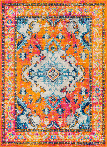 Modern Loom Harput HAP-1118 Multi-Colored Power Loomed Synthetic Rug Product Image
