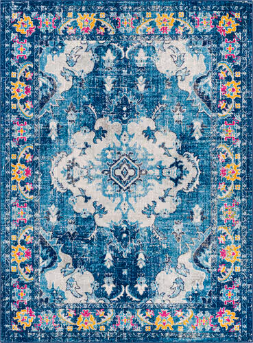 Modern Loom Alchir ALR-1119 Multi-Colored Power Loomed Synthetic Rug Product Image