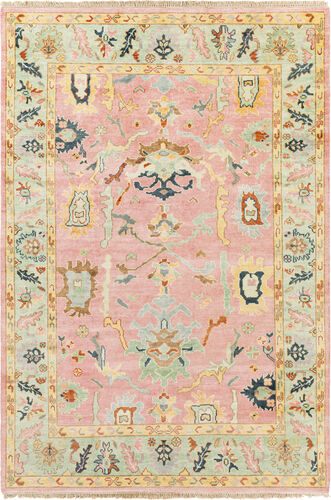 Modern Loom Hillcrest HIL-9044 Multi-Colored Hand Knotted Silk Rug Product Image