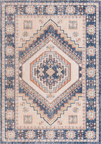 Modern Loom Huntington Beach HTB-2308 Multi-Colored Power Loomed Synthetic  Rug Product Image